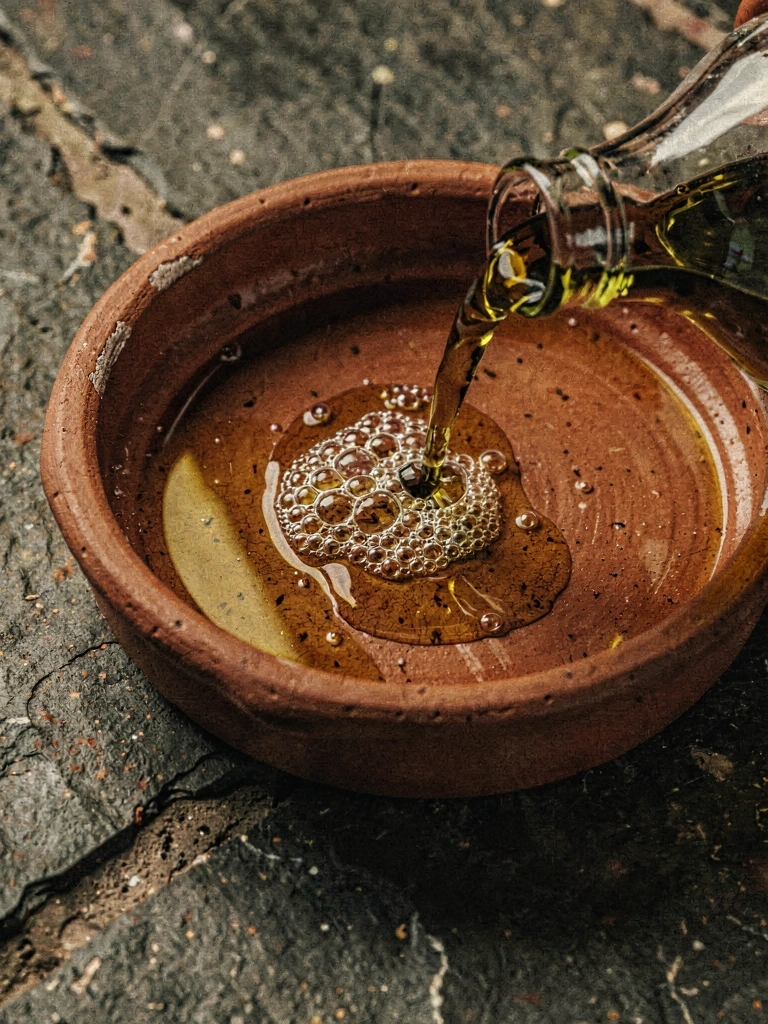 Azeite extra virgem em confeção