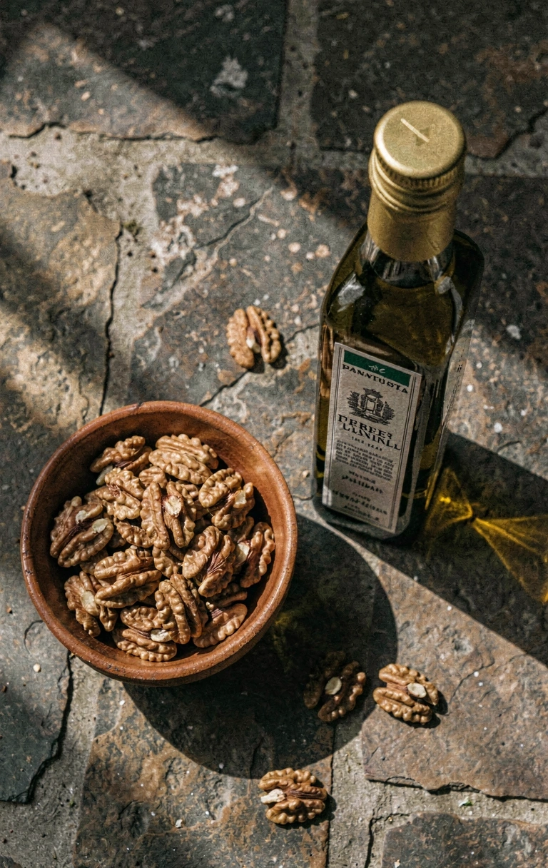 Azeite e Nozes